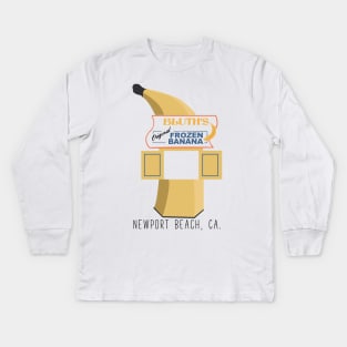 Bluth's Frozen Banana Stand Kids Long Sleeve T-Shirt